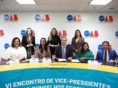 Foto da Notícia: José Carlos Guimarães Junior participa de 6º Encontro de Vice-Presidentes dos Conselhos Seccionais