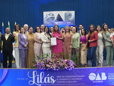 Foto da Notícia: OAB-MT cria protocolo de atendimento e acolhimento a advogadas em situação de violência e de prevenção e combate à violência de gênero