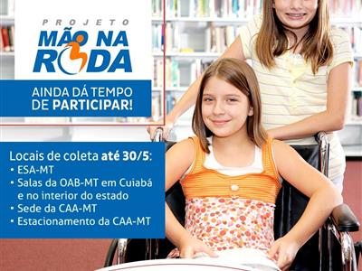 Foto da Notícia: Campanha entra nos últimos dias para arrecadação de livros que vão 'virar' cadeiras de rodas